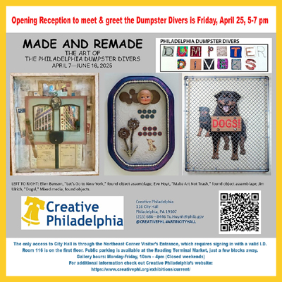 Made and Remade – The Art of the Philadelphia Dumpster Divers