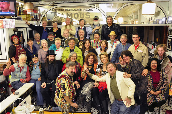 2012 Dumpster Diver Awards Ceremony Photograph